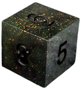 LD UNDERWORLD DICE UV ACTIVATED - RIVER OF STYX BLACK INK (Special Order)