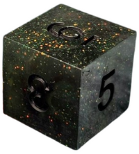 LD UNDERWORLD DICE UV ACTIVATED - RIVER OF STYX BLACK INK (Special Order)