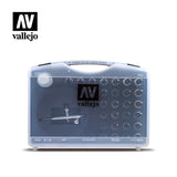 VALLEJO: MODEL AIR BASIC COLOR CASE & AIRBRUSH 29 PCS (Special Order)