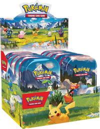 (PRE-ORDER) POKEMON ME2.5 ASCENDED HEROES MINI TIN 10CT DISPLAY