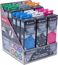 AP ENHANCE TABLETOP ROLL ON A SCROLL 12PC ACRYLIC DICE SET & ROLLING MAT POP (Special Order)