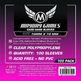 STANDARD SMALL SQUARE SLEEVES 70mmX70mm 100CT (Special Order)