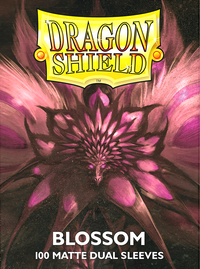 DRAGON SHIELD SLEEVES DUAL MATTE PASTELS BLOSSOM 100CT (Special Order)