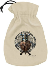 ANNE STOKES DICE POUCH VIKING SKULL (Special Order)