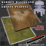 F.A.T. MATS: BARREN WASTELAND/GRASSY 2 30"X22" (Special Order)