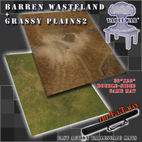 F.A.T. MATS: BARREN WASTELAND/GRASSY 2 30"X22" (Special Order)