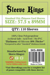 SK STANDARD USA CHIMERA SLEEVES 57.5MMX89MM 110CT (Special Order)