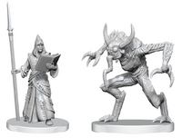 PF UNPAINTED MINIS WV27 VLORIAK (DESPOILER DEMON) & DEMONOLOGIST (Special Order)