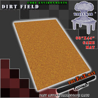 F.A.T. MATS: CORE ENVIRONMENT DIRT FIELD 60"X44" (Special Order)