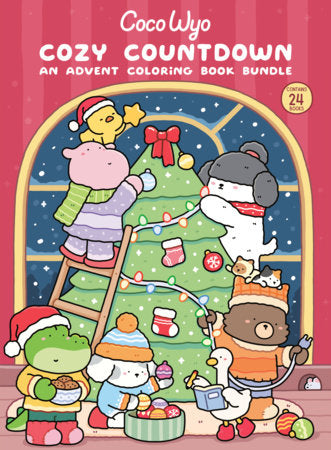 COZY COUNTDOWN AN ADVENT COLORING BOOK BUNDLE (Pre-Order)