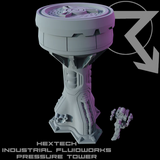 BATTLEFIELD IN A BOX: HEXTECH INDUSTRIAL FLUIDWORKS - PRESSURE TOWER (Special Order)