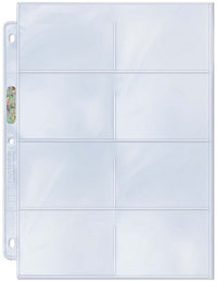 UP PAGE 8 POCKETS 2.25X3.5 100CT (Special Order)