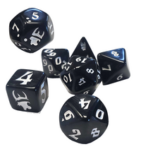 MUNCHKIN DICE SET - BLACK/WHITE (Special Order)