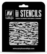 VALLEJO: HOBBY STENCIL PIXELATED MODERN CAMO (Special Order)
