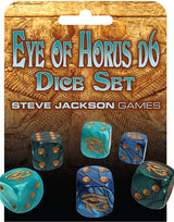 EYE OF HORUS D6 DICE SET (EN) (Special Order)