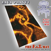 F.A.T. MATS: LAVA PLANET 6X3 (Special Order)