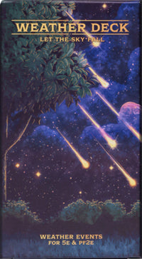 ENCOUNTERS AT A GLANCE: INTO THE WILD WEATHER EVENT DECK (EN) (Special Order)