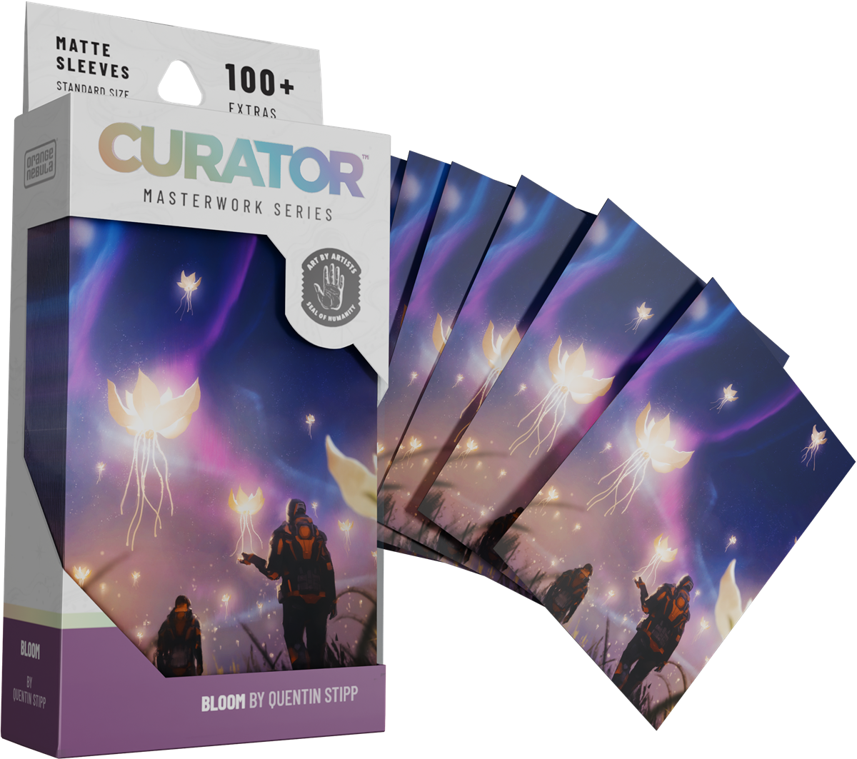 CURATOR SLEEVES MASTERWORKS SERIES QUENTIN STIPP: BLOOM (Pre-Order)