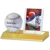 UP HOLDER BALL & CARD LIGHT WOOD (Special Order)
