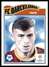 LEAF GRADED PEDRI ROOKIE CARD (TOPPS LIVING) (Special Order)