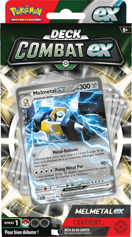 Pokemon French Battle Deck Melmetal / Houndoom Ex - POKÉ JEUX