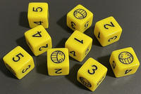 COWBOY BEBOP RPG ED SMILE DICE SET (Special Order)