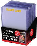 UP TOPLOAD 3X4 ROOKIE GOLD 75PT THICK 25CT (Special Order)
