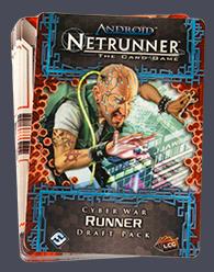 NETRUNNER LCG: CYBER WAR RUNNER DRAFT PACK (Special Order)