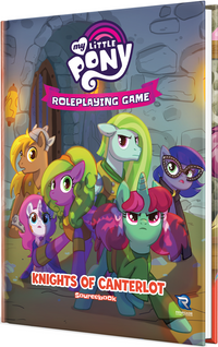 MY LITTLE PONY RPG KNIGHTS OF CANTERLOT SOURCEBOOK HC (Special Order)
