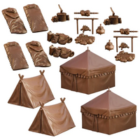 TERRAIN CRATE - MILITARY CAMPSITE (Special Order)
