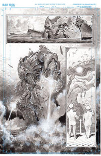 OLYMPUS SAGA: MEGALITH #1 (OF 4) CVR Q LEWIS LAROSA ORIGINAL ART EDITION 14 (Special Order)
