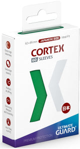 UG SLEEVES CORTEX JAPANESE SIZE GLOSSY GREEN 60CT (Special Order)