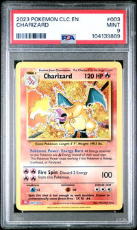 2023 POKEMON CLC-TRADING CARD GAME CLASSIC CHARIZARD & HO-OH ex DECK #003 CHARIZARD PSA 9 #104139889