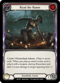 Read the Runes (Red) [ARC109-C] (Arcane Rising) 1st Edition Normal - POKÉ JEUX