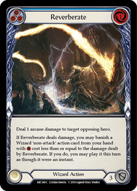 Reverberate (Blue) [ARC140-C] (Arcane Rising) 1st Edition Normal - POKÉ JEUX