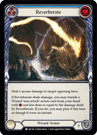 Reverberate (Blue) [U-ARC140] (Arcane Rising Unlimited) Unlimited Rainbow Foil - POKÉ JEUX