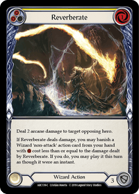 Reverberate (Yellow) [ARC139-C] (Arcane Rising) 1st Edition Normal - POKÉ JEUX
