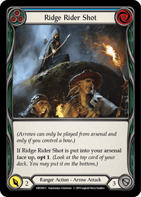 Ridge Rider Shot (Blue) [ARC065-C] (Arcane Rising) 1st Edition Normal - POKÉ JEUX