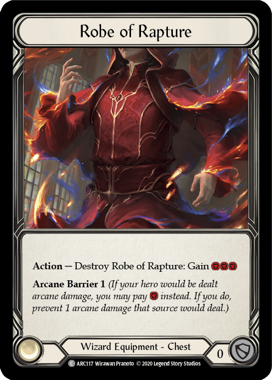 Robe of Rapture [U-ARC117] (Arcane Rising Unlimited) Unlimited Rainbow Foil - POKÉ JEUX