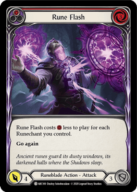Rune Flash (Red) [U-ARC100] (Arcane Rising Unlimited) Unlimited Rainbow Foil - POKÉ JEUX