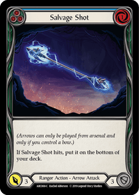 Salvage Shot (Blue) [ARC068-C] (Arcane Rising) 1st Edition Rainbow Foil - POKÉ JEUX