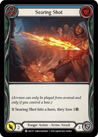 Searing Shot (Blue) [U-ARC071] (Arcane Rising Unlimited) Unlimited Normal - POKÉ JEUX