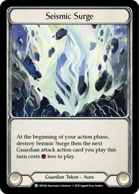 Seismic Surge [CRU044] (Crucible of War) 1st Edition Rainbow Foil - POKÉ JEUX