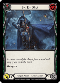 Sic 'Em Shot (Red) [ARC072-C] (Arcane Rising) 1st Edition Normal - POKÉ JEUX