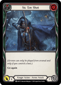 Sic 'Em Shot (Red) [U-ARC072] (Arcane Rising Unlimited) Unlimited Rainbow Foil - POKÉ JEUX