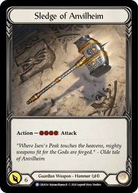 Sledge of Anvilheim [CRU024] (Crucible of War) 1st Edition Normal - POKÉ JEUX