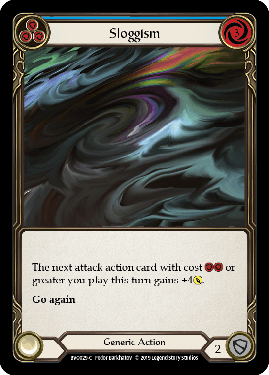 Sloggism (Blue) [BVO029-C] (Bravo Hero Deck) 1st Edition Normal - POKÉ JEUX