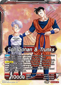Son Gohan & Trunks // SS Son Gohan & Trunks, Warriors Meeting a Challenge (BT23-001) [Perfect Combination] - POKÉ JEUX