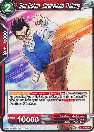 Son Gohan, Determined Training (BT8-005) [Malicious Machinations] - POKÉ JEUX