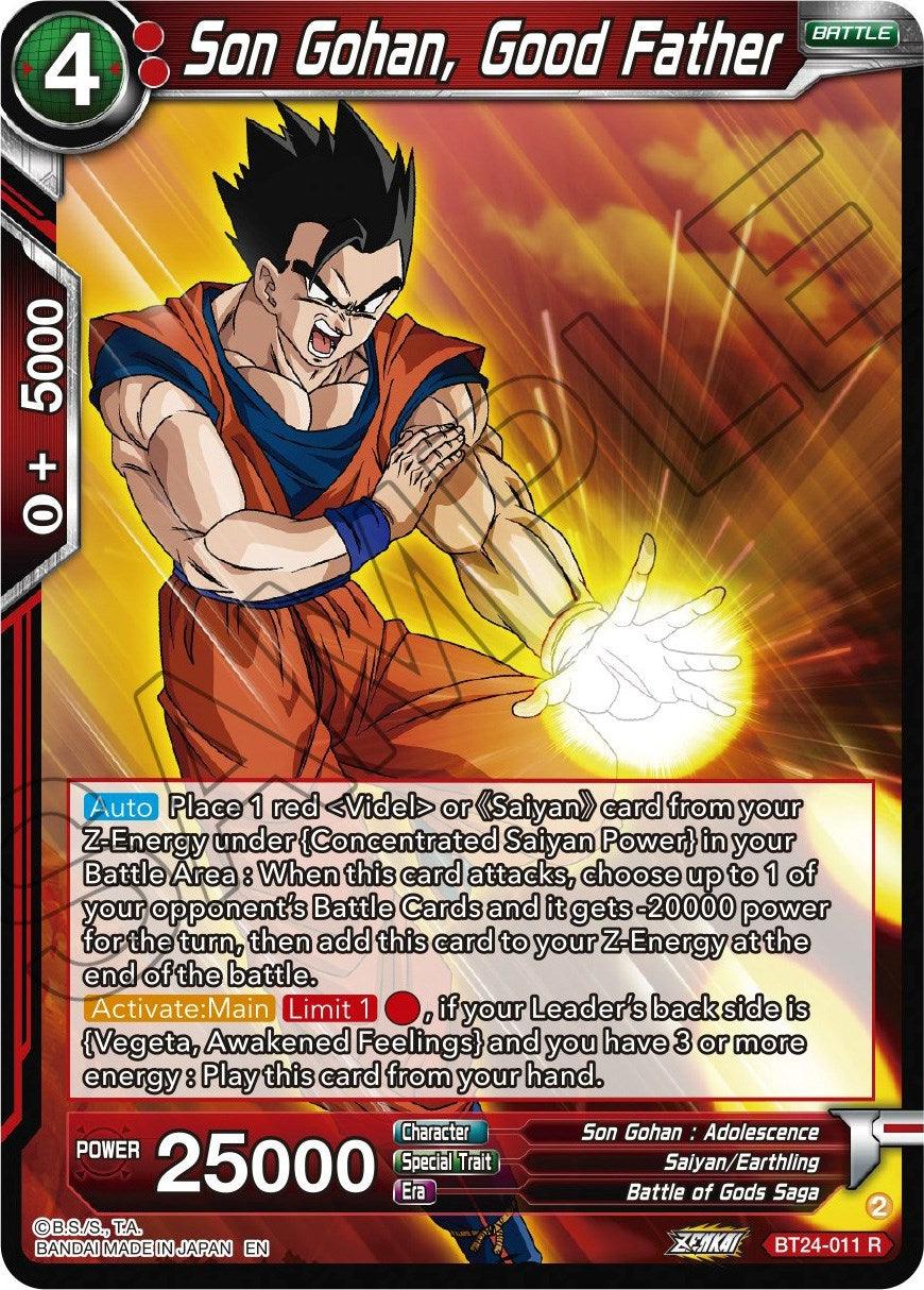 Son Gohan, Good Father (BT24-011) [Beyond Generations] - POKÉ JEUX